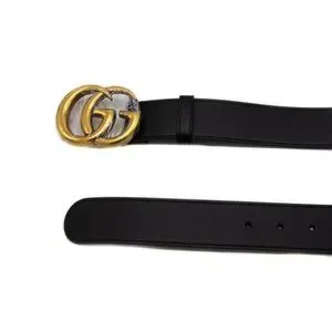 Gucci | Accessories | Gucci Leather Black With Double G  display picture 3